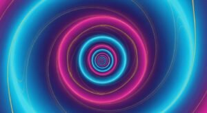 Swirly hypnotic background image 2