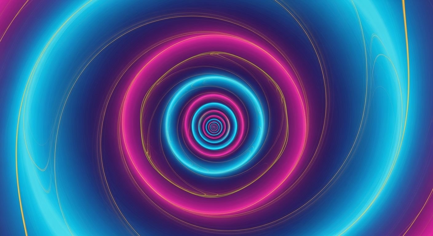 Swirly hypnotic background image 2