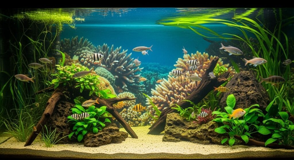 Tank background fish image