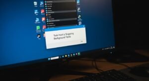 Task host is stopping background image 3