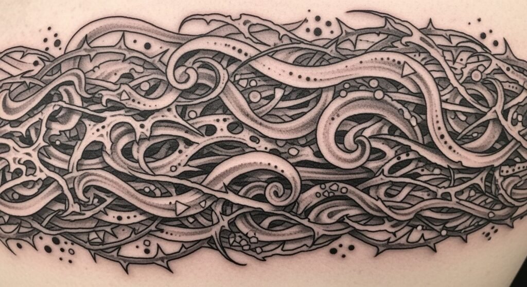 Tattoo background filler image 2
