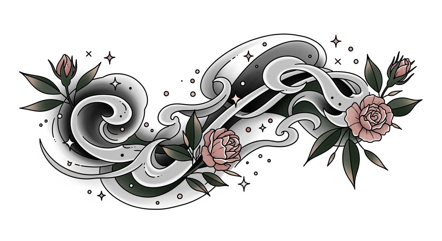 Tattoo background filler image