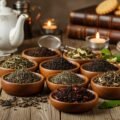 Tea background hd image