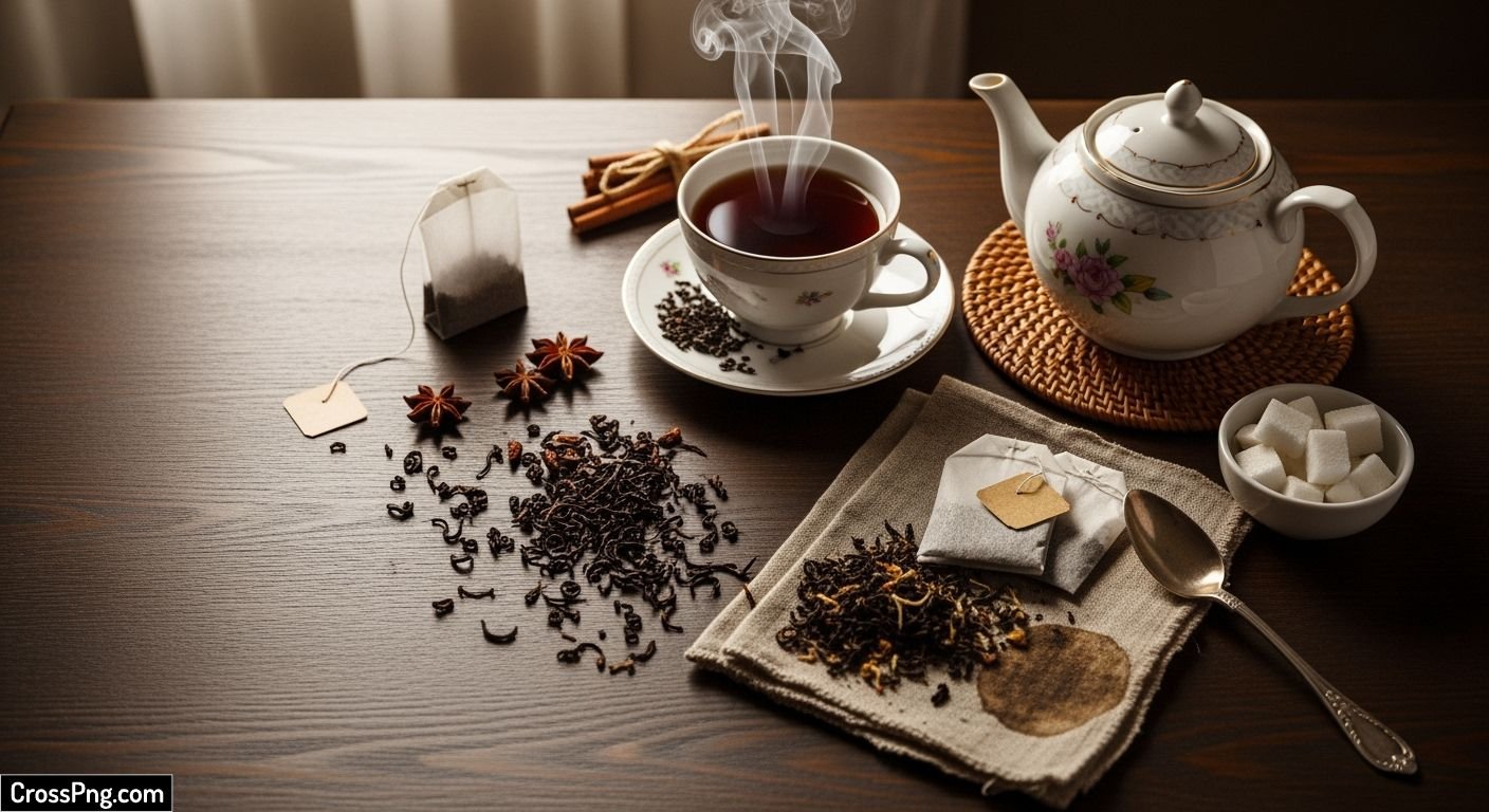 Tea background hd image