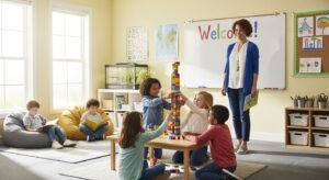 Teacher background image