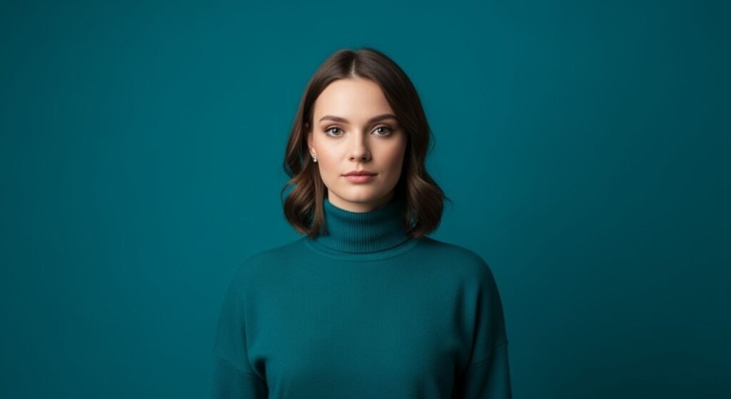 Teal background image 3