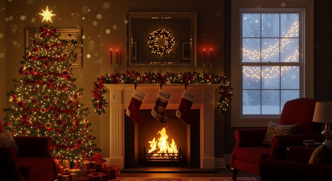 Teams background christmas image