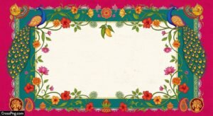 Teej invitation background image 2