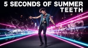 Teeth 5sos cover with guy dancing in image