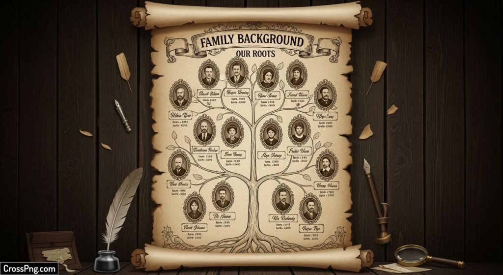Tell me about family background image 3