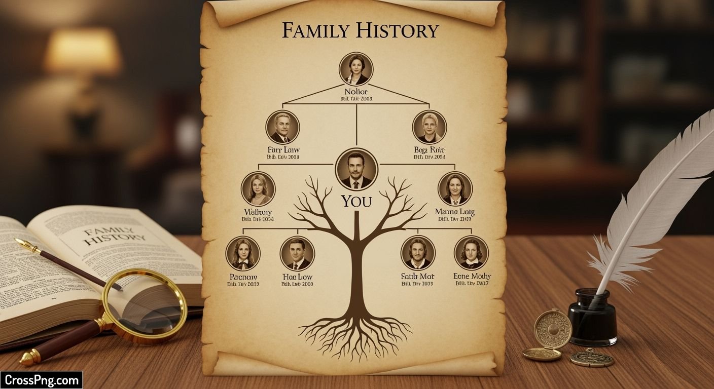 Tell me about your family background sample image