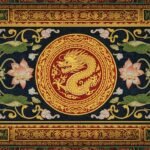 Temple background design image