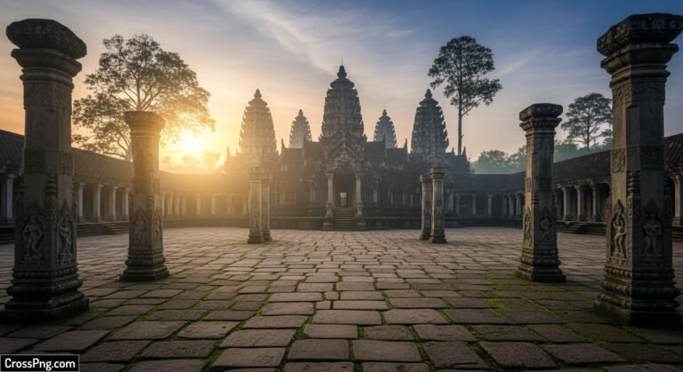 Temple background for editing image 2