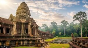 Temple background hd image 2