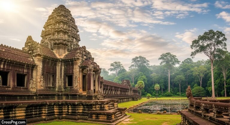 Temple background hd image 2