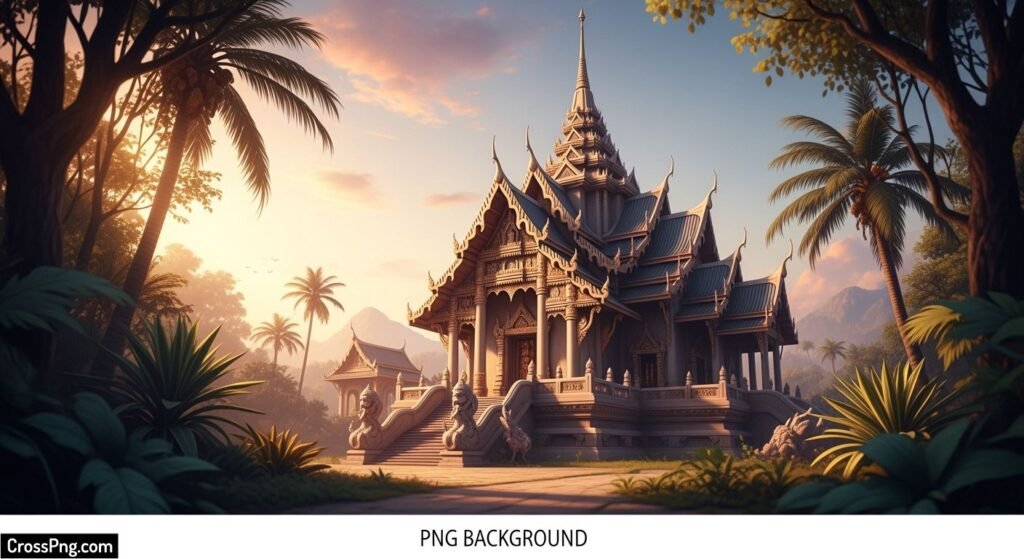Temple background png image 3