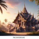 Temple background png image 3