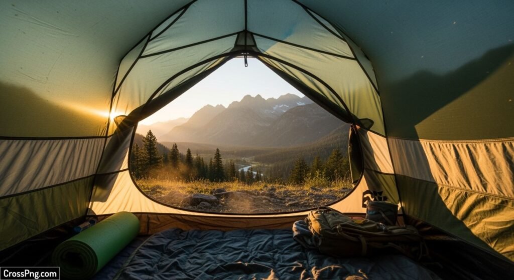 Tent background image