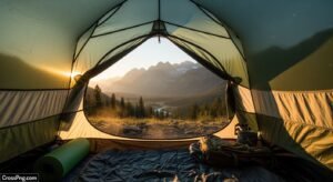 Tent background image