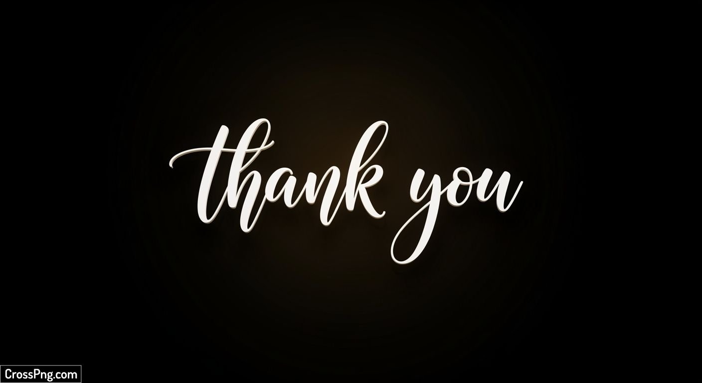 Thank you black background image 3