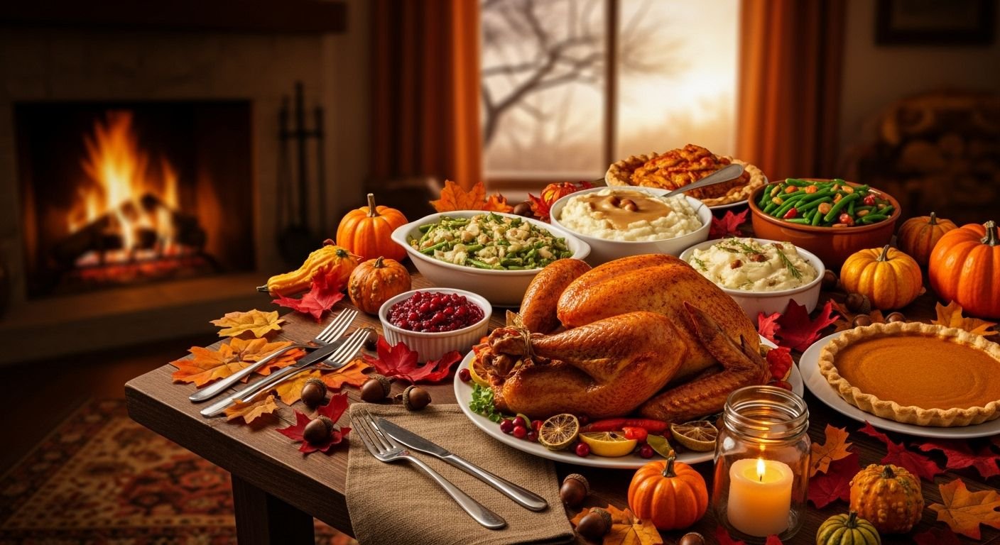 Thanksgiving background wallpaper image 3