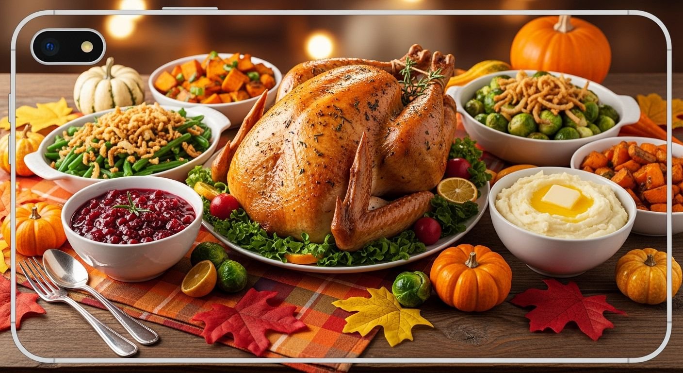 Thanksgiving phone background image 2