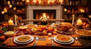 Thanksgiving zoom background image