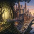 The background image