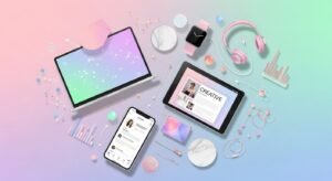 Theeverygirl com tech background image
