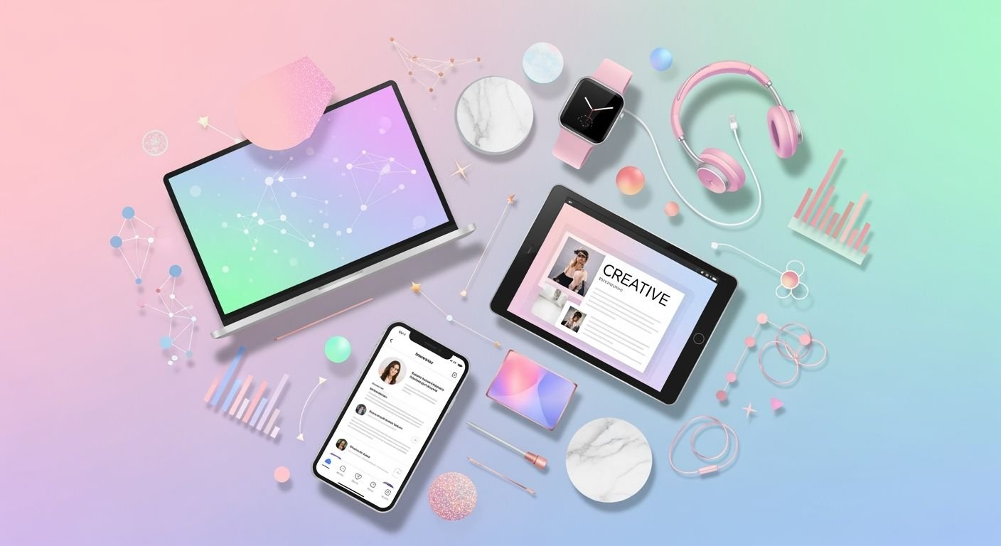 Theeverygirl com tech background image