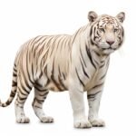 Tiger white background image 2