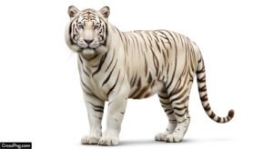 Tiger white background image 3