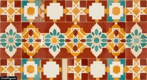 Tile background image image