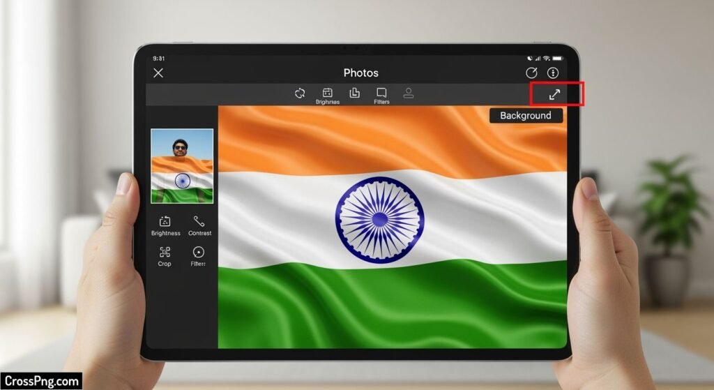 Tiranga background photo editor image