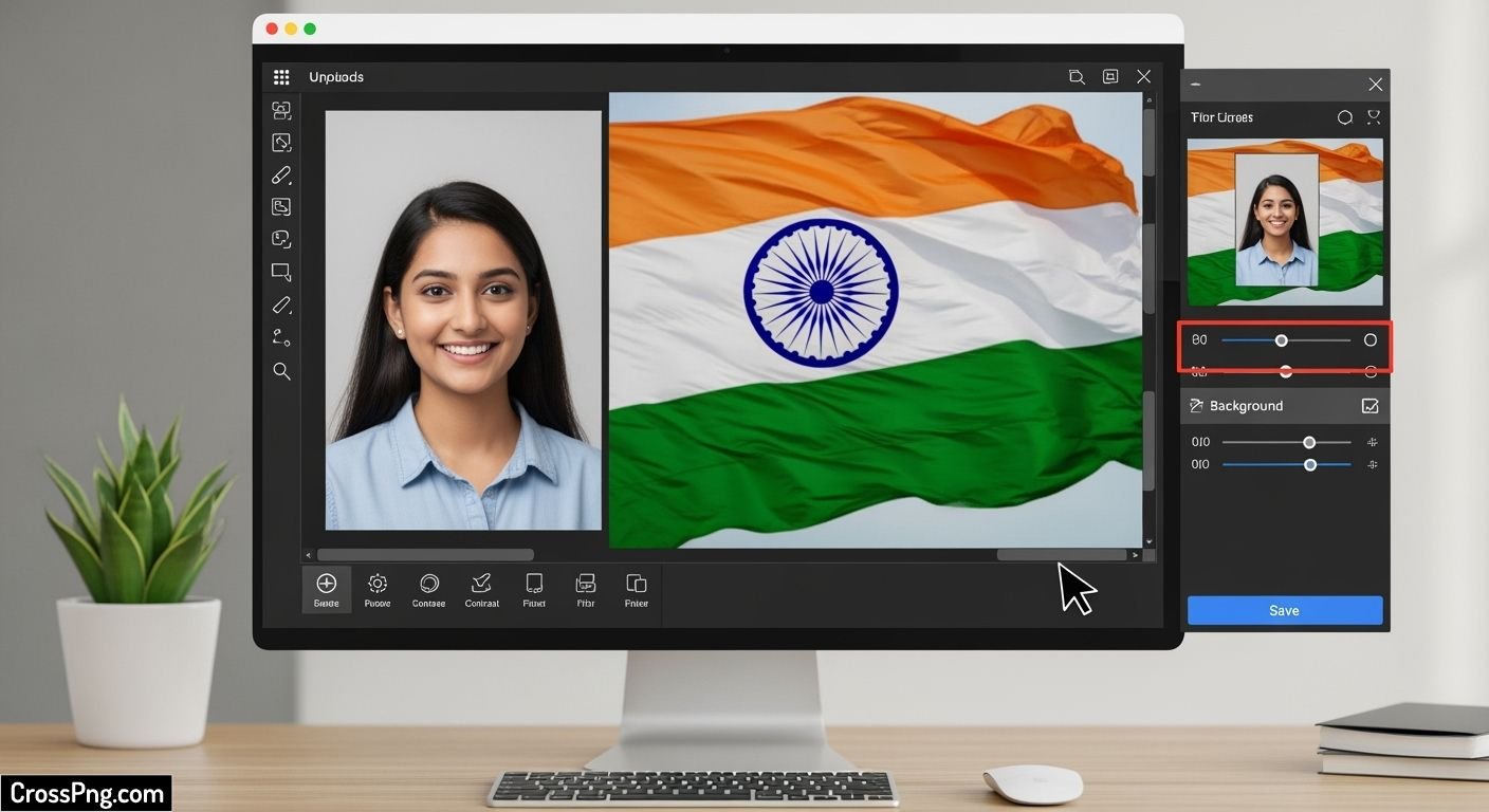 Tiranga background photo editor image 3