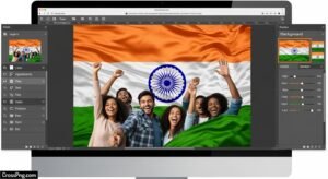 Tiranga background photo editor image