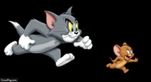 Tom and jerry black background image 2