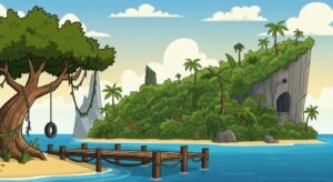Total drama background image 3