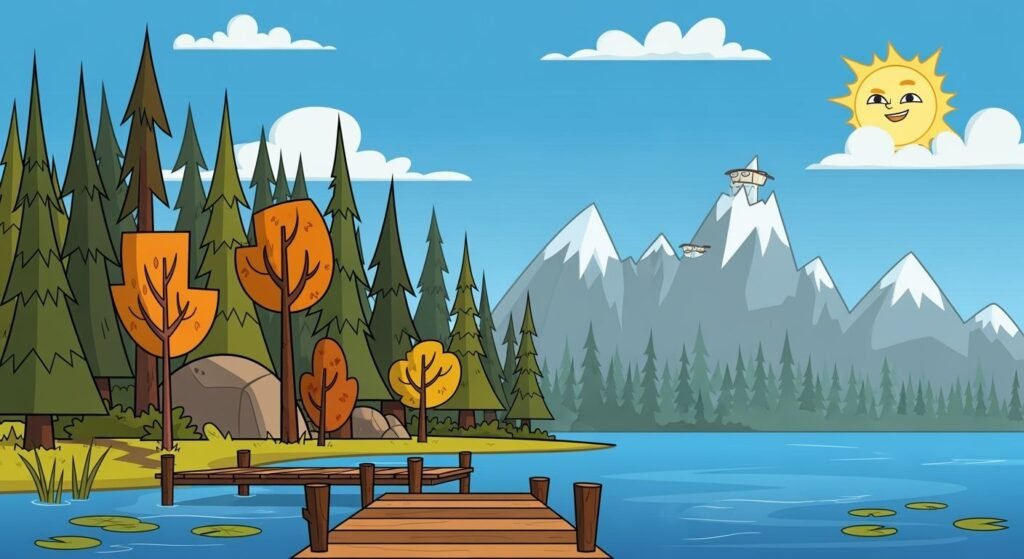 Total drama background image 4