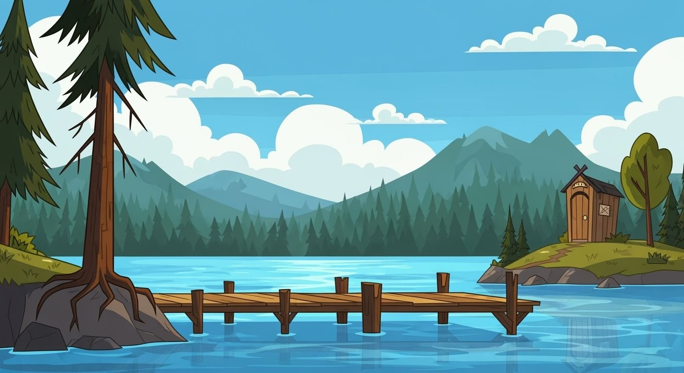 Total drama background image