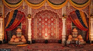 Traditional garba background image