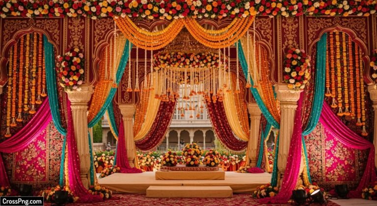 Traditional indian wedding background image 3