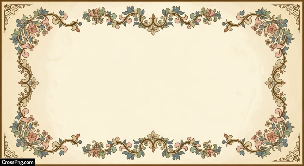 Traditional invitation card background image 2