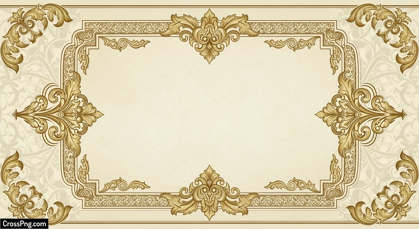 Traditional invitation card background image