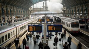 Train station background image 3