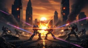 Transformers background image