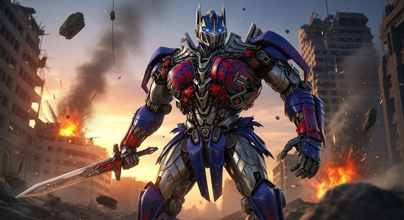 Transformers optimus prime bayverse image 2