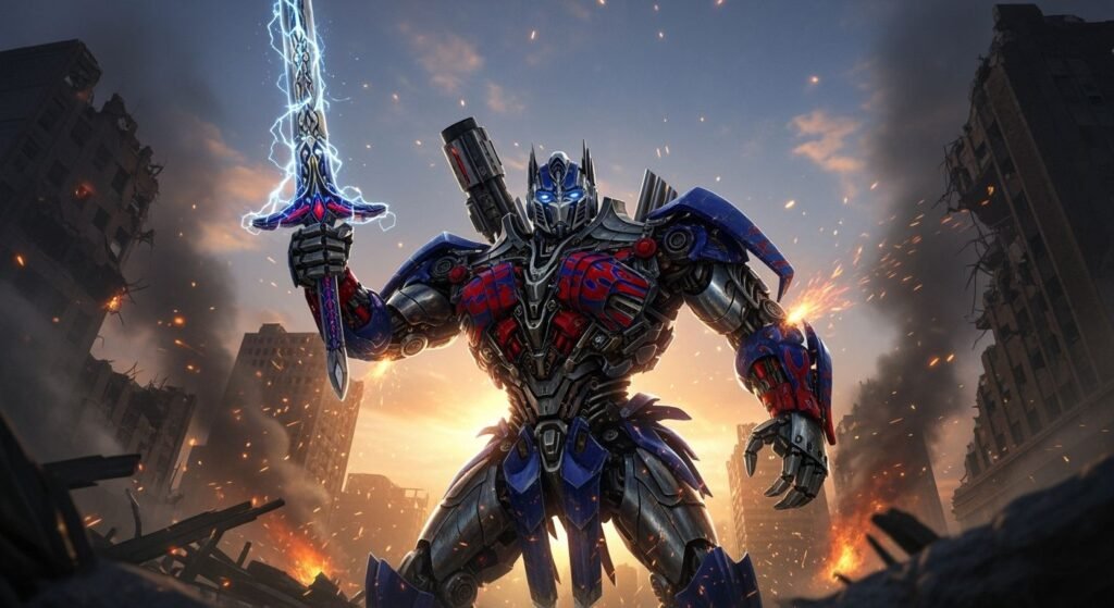 Transformers optimus prime bayverse image 4