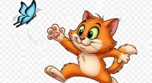 Transparent background animated image