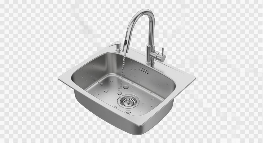 Transparent background sink image